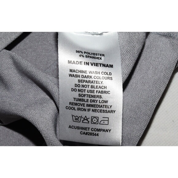 FootJoy FJ Men's Performance Tour Issue Collar Logo Polo Shirt Size Medium - Picture 8 of 8